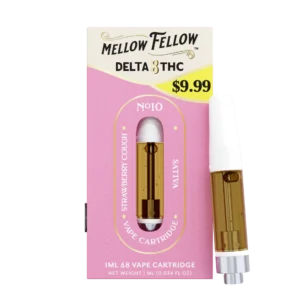 Delta 8 1ml Vape Cartridge - Strawberry Cough (Sativa)