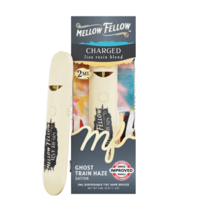 Charged Blend 2ml Live Resin Disposable Vape - Ghost Train Haze (Sativa)