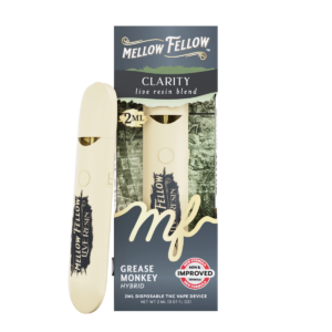 Clarity Blend 2ml Live Resin Disposable Vape - Grease Monkey (Hybrid)