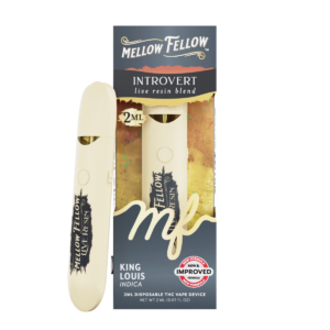 Introvert Blend 2ml Live Resin Disposable Vape - King Louis (Indica)