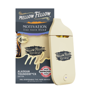 Motivation Blend 4ml Live Resin Disposable Vape - Alaskan Thunderf*ck (Sativa)