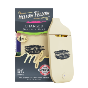 Charged Blend 4ml Live Resin Disposable Vape - Jilly Bean (Hybrid)