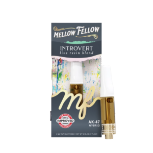 Introvert Blend 2ml Live Resin Vape Cartridge - AK-47 (Hybrid)