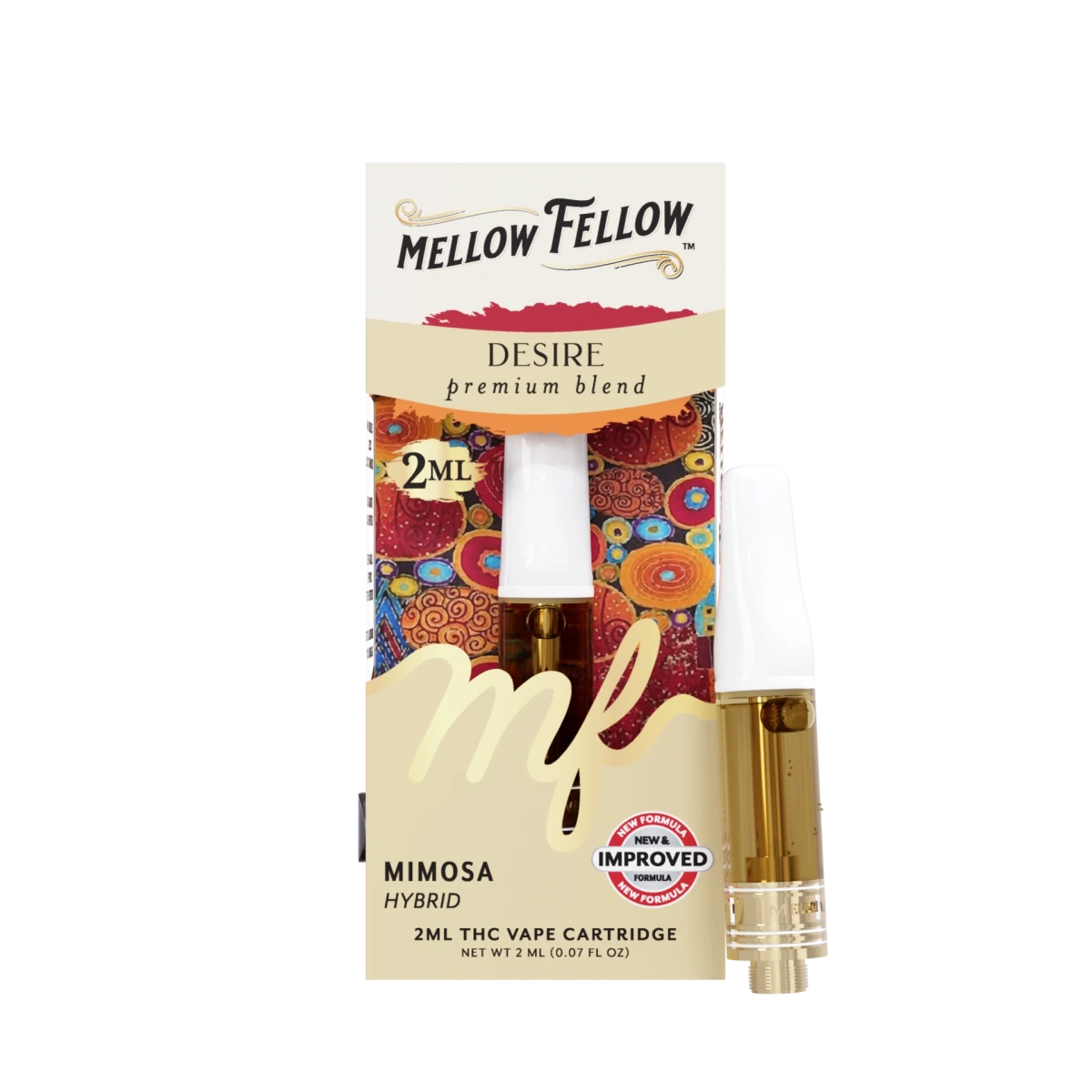 Desire Blend 2ml Vape Cartridge - Mimosa (Hybrid)