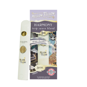 Harmony Blend - Terp Sauce 1ml Disposable Spinner Vape - Grape Dosidos (Indica)
