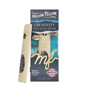 Creativity Blend 0.5ml Live Resin Disposable Vape - White Widow (Hybrid)